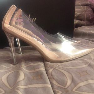 SOLD Glass heels